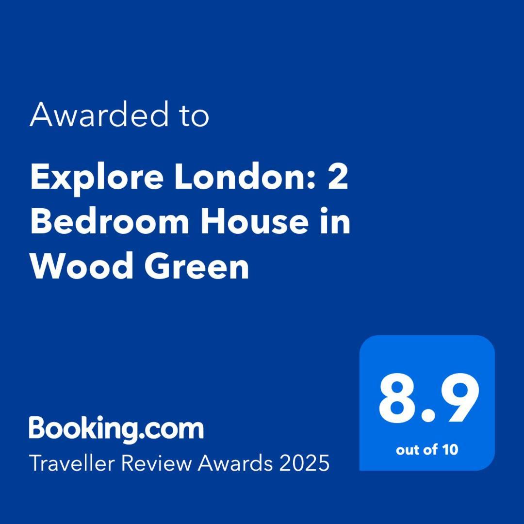 Explore London: 2 Bedroom House In Wood Green מראה חיצוני תמונה